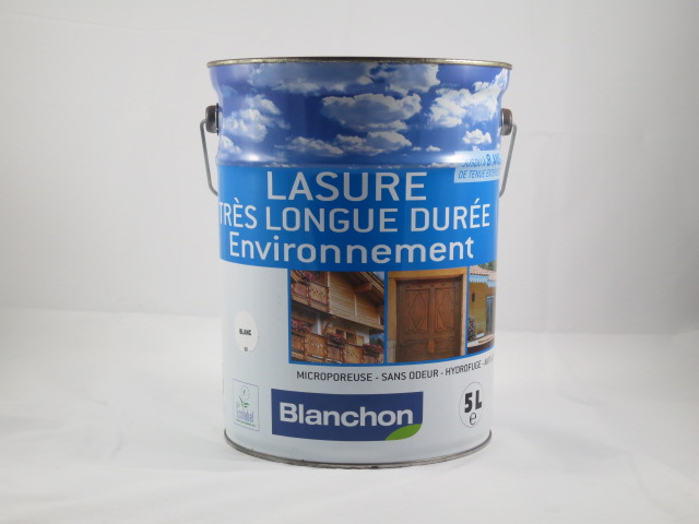 accessoires BLANCHON LASURE ENVIRONN 5L BLANC